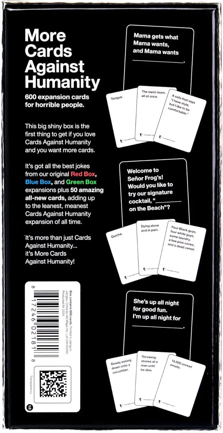More Cards Against Humanity-Stalo žaidimai-Brain Games LT