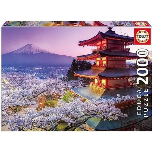 Mount Fuji, Japan, 2000-Universalios dėlionės-Brain Games LT