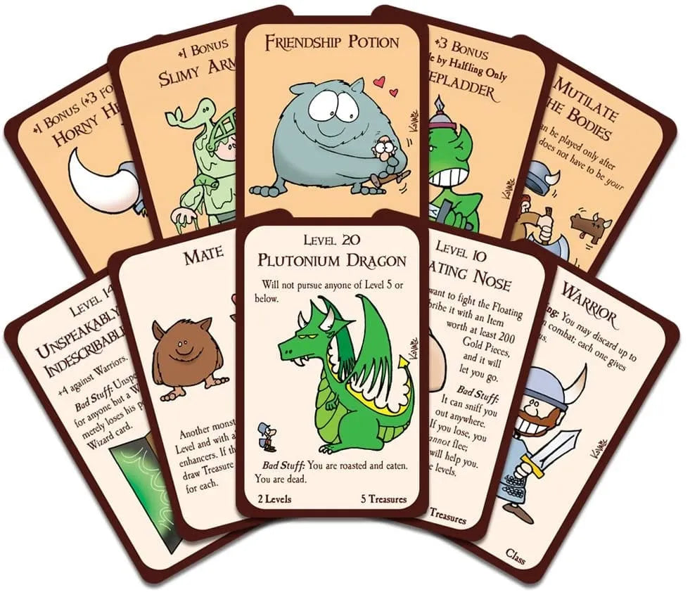 Munchkin Deluxe-Stalo žaidimai-Brain Games LT