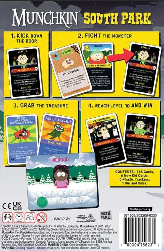 Munchkin: South Park-Stalo žaidimai-Brain Games LT