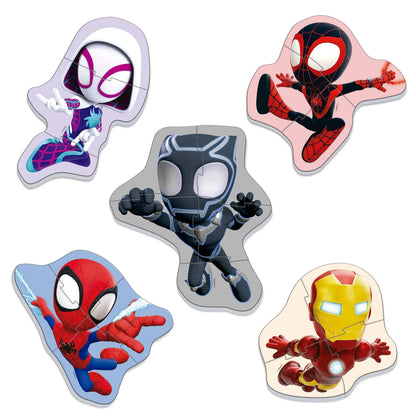 My First Puzzles Spidey & His Amazing Friends-Vaikiškos dėlionės-Brain Games LT