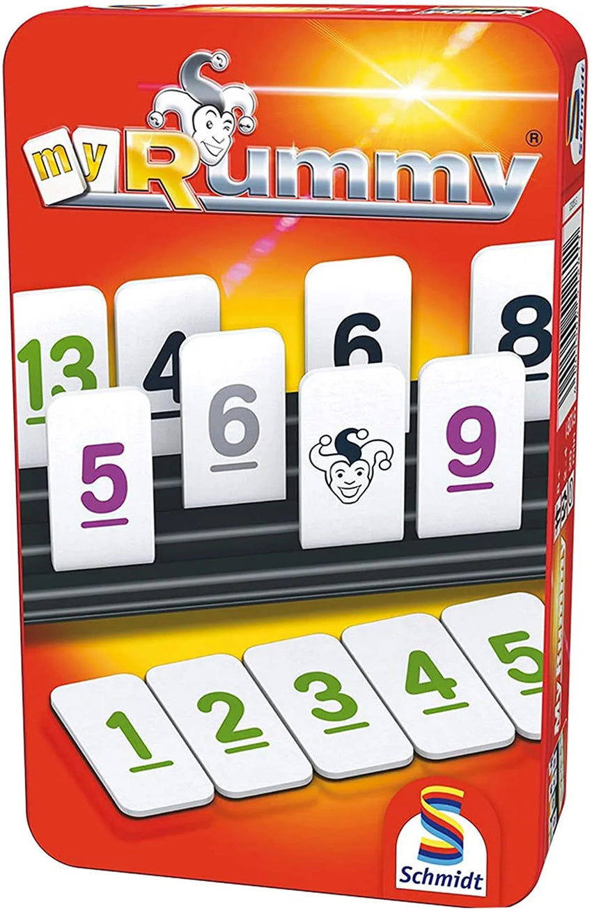 MyRummy Small Tin-Klasikiniai žaidimai-Brain Games LT