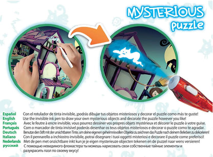 Mysterious Puzzle Haunted house, 100-Vaikiškos dėlionės-Brain Games LT