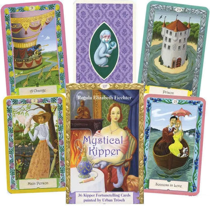 Mystical Kipper Oracle cards-Kita-Brain Games LT