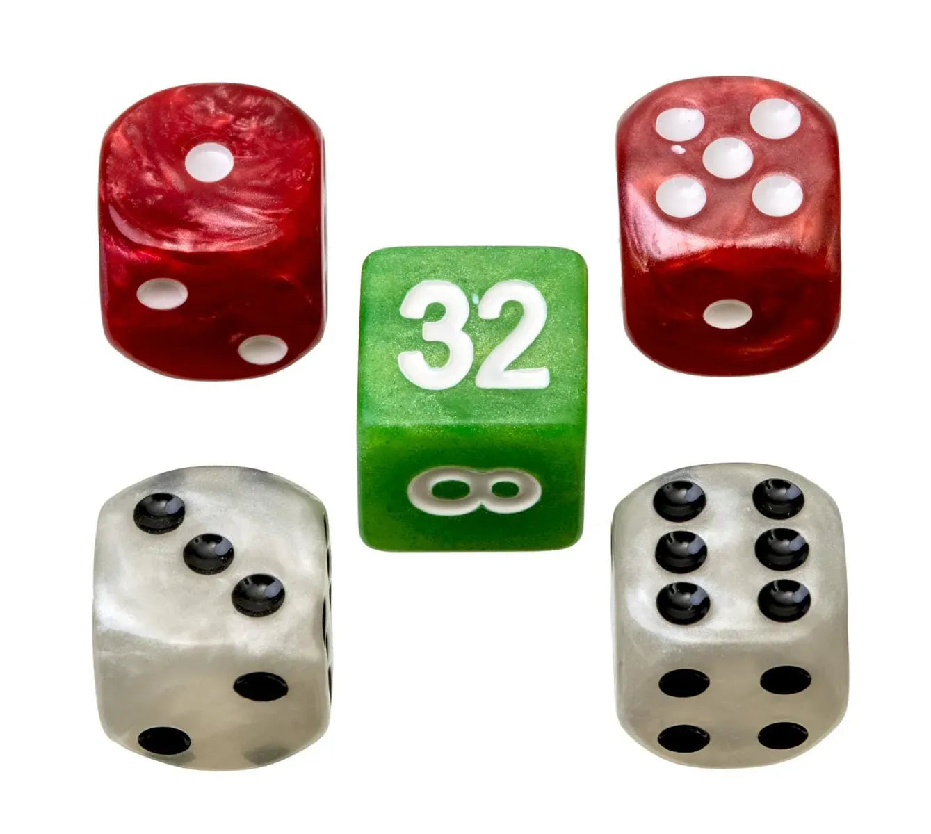 Philos Klasikiniai žaidimai Nardų žetonai „medium“ – 28 × 8 mm, plastikiniai, raudoni–balti
