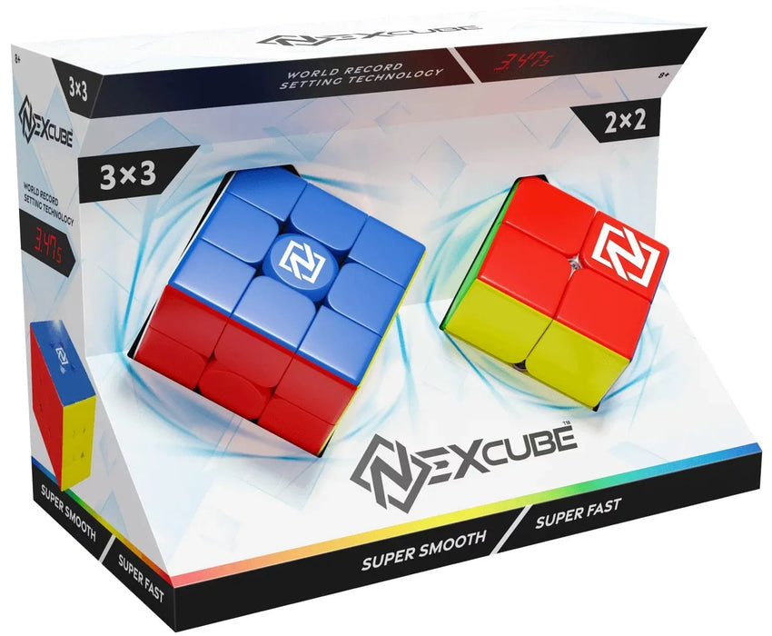NEXcube 3x3 + 2x2 Classic-Galvosūkiai-Brain Games LT