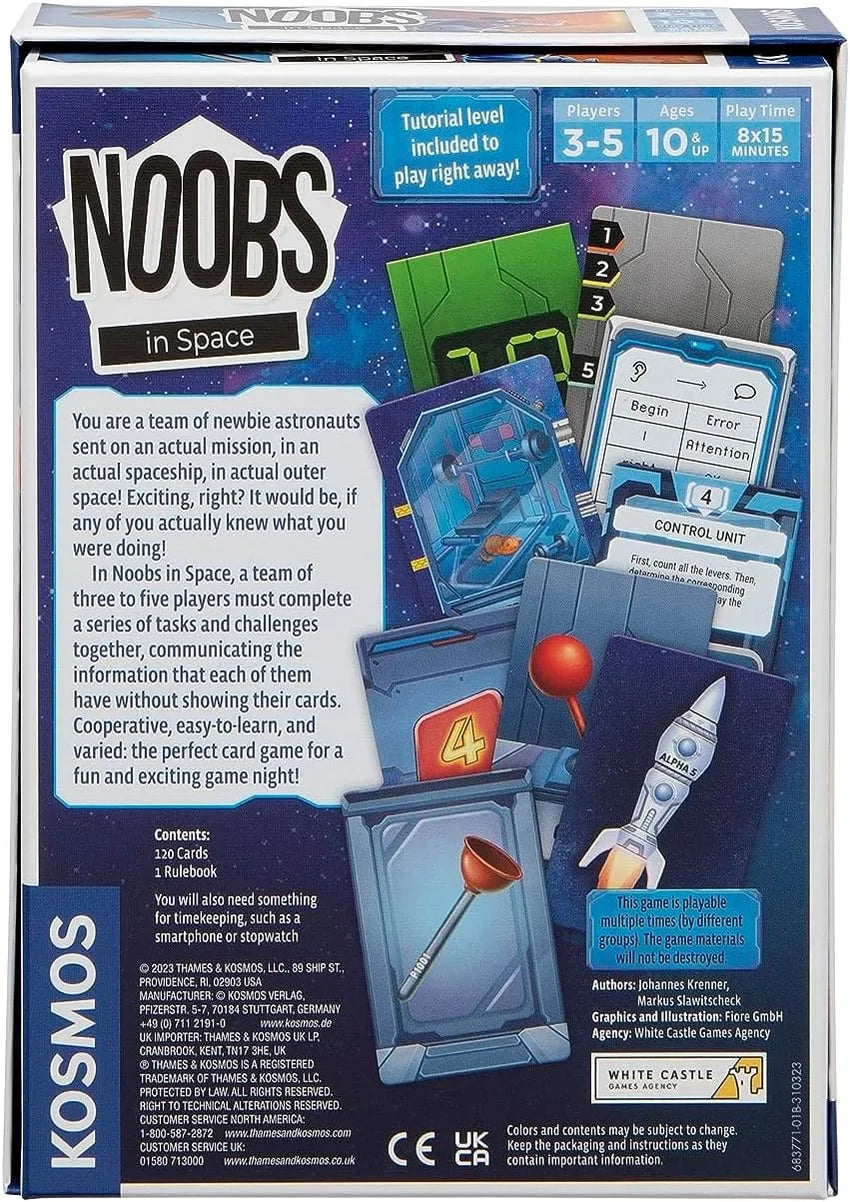 Noobs in Space-Stalo žaidimai-Brain Games LT