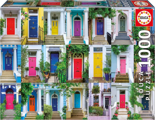 Notting Hill Gates, 1000-Universalios dėlionės-Brain Games LT
