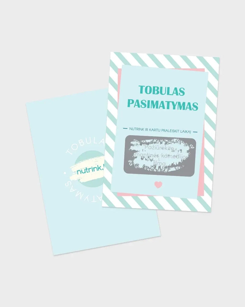 Nutrinamų kortelių rinkinys „Tobulas pasimatymas“-Kita-Brain Games LT