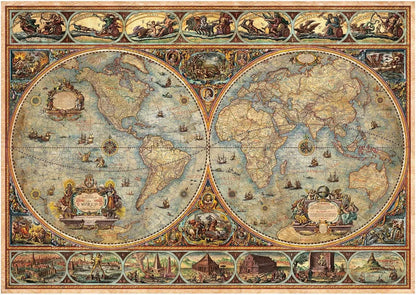 Orbis Terrarum, 1000-Universalios dėlionės-Brain Games LT