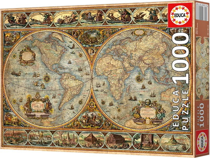 Orbis Terrarum, 1000-Universalios dėlionės-Brain Games LT
