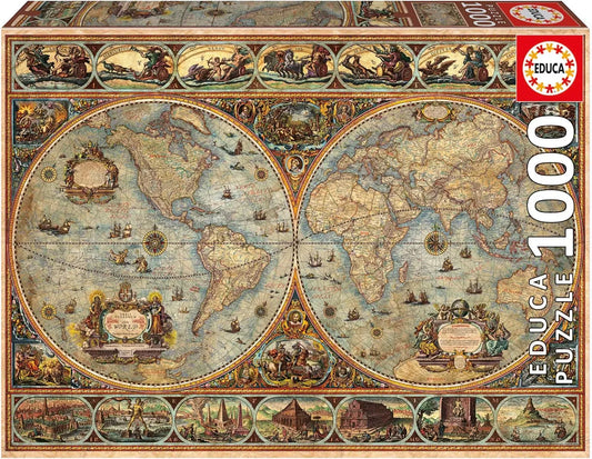 Orbis Terrarum, 1000-Universalios dėlionės-Brain Games LT