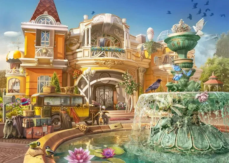 Orchid Estate, 1000-Universalios dėlionės-Brain Games LT