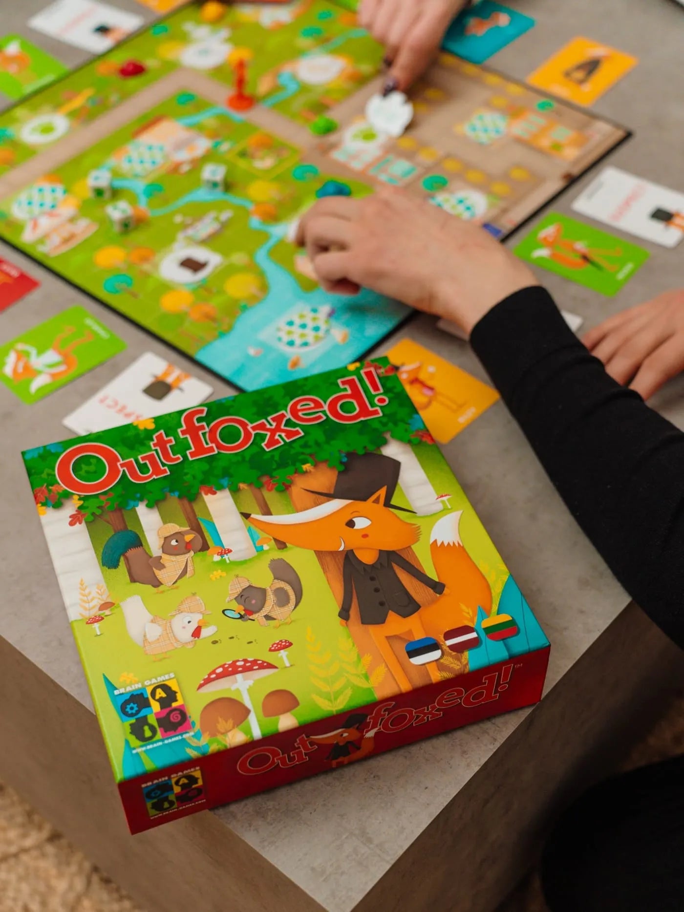 Brain Games LT Stalo žaidimai Outfoxed