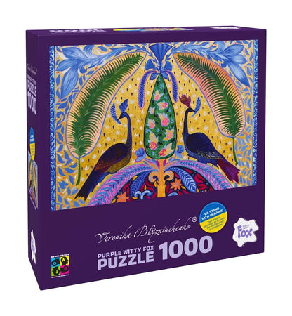 Palm leaves, 1000-Universalios dėlionės-Brain Games LT