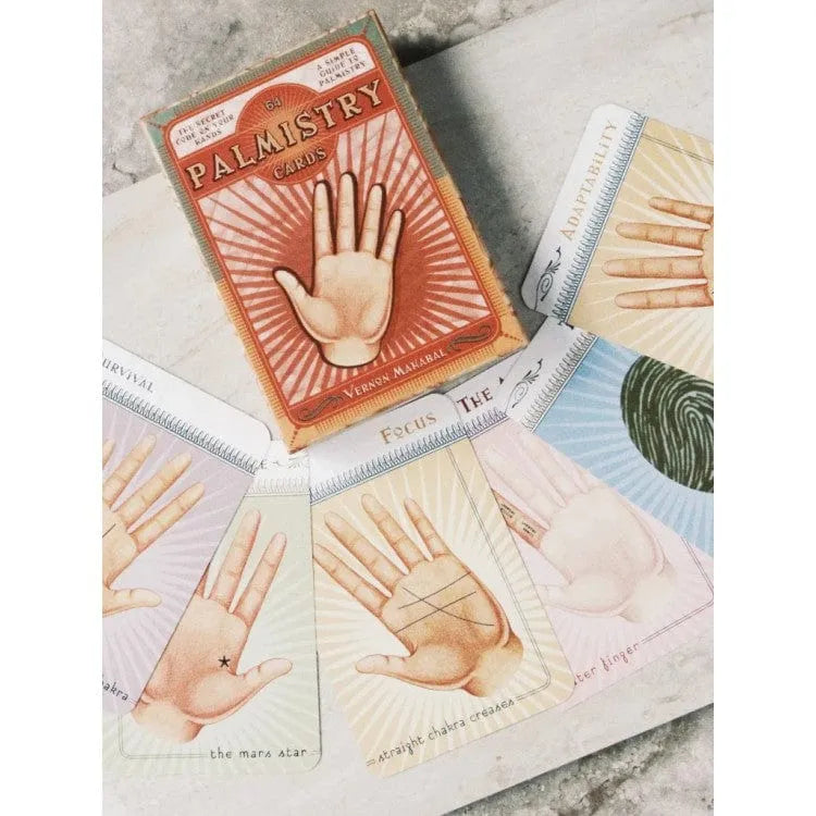 Palmistry kortos Insight Editions-Kita-Brain Games LT