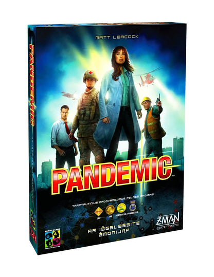 Pandemic-Stalo žaidimai-Brain Games LT