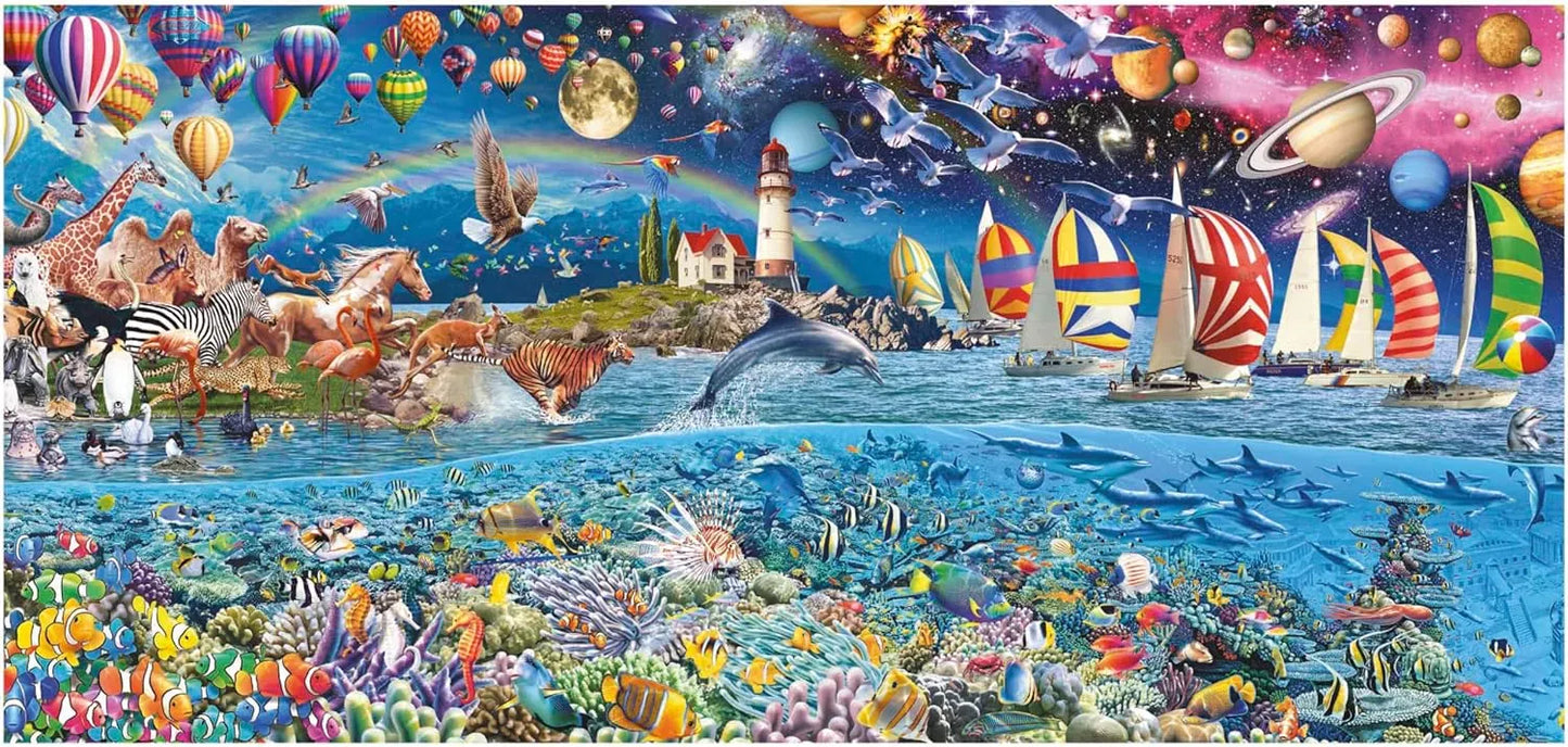 Educa Universalios dėlionės Panorama Life, 3000