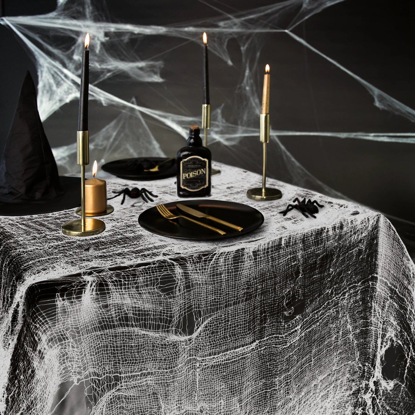 partypal Kita Helovino dekoracija, balta, 210x300 cm