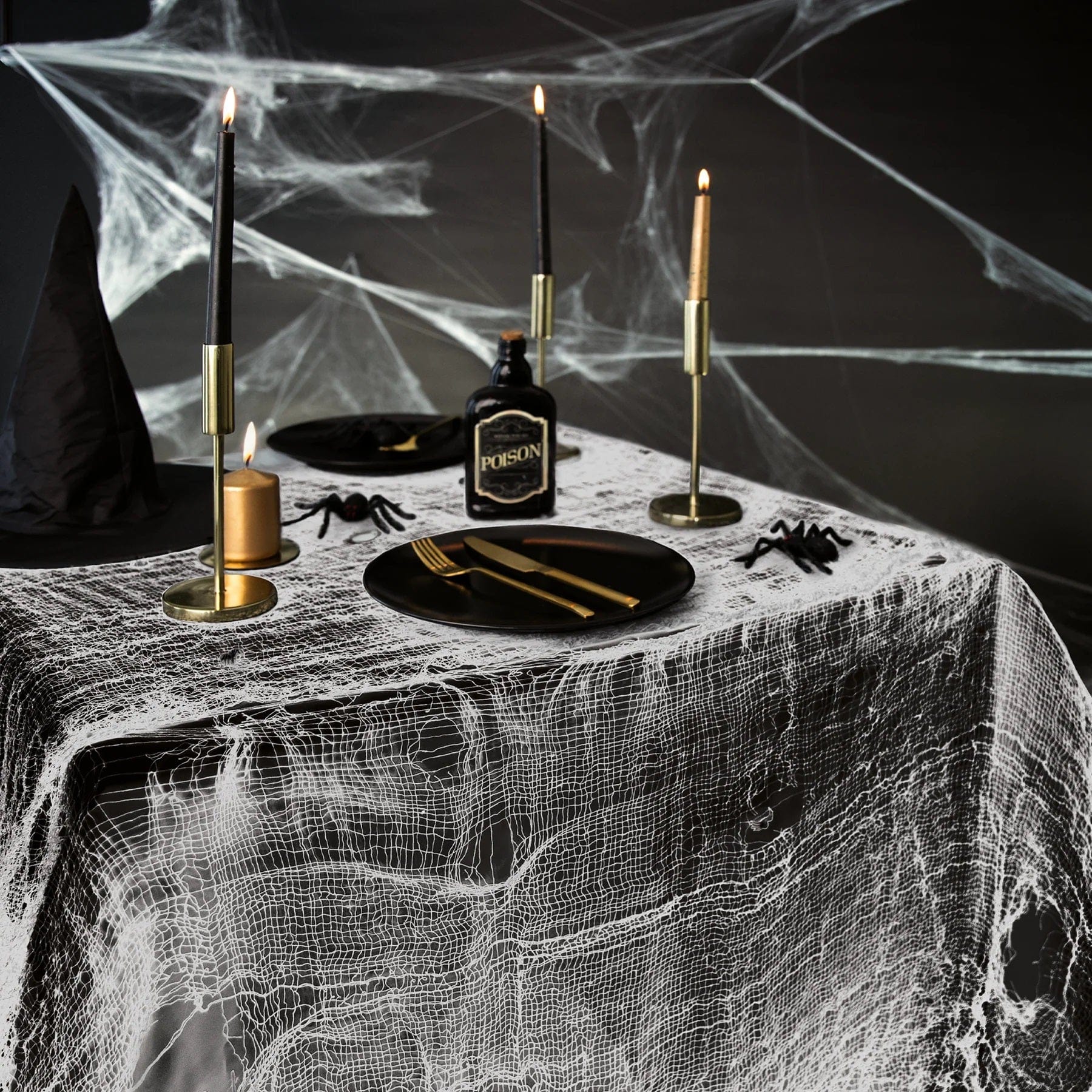 partypal Kita Helovino dekoracija, balta, 210x300 cm