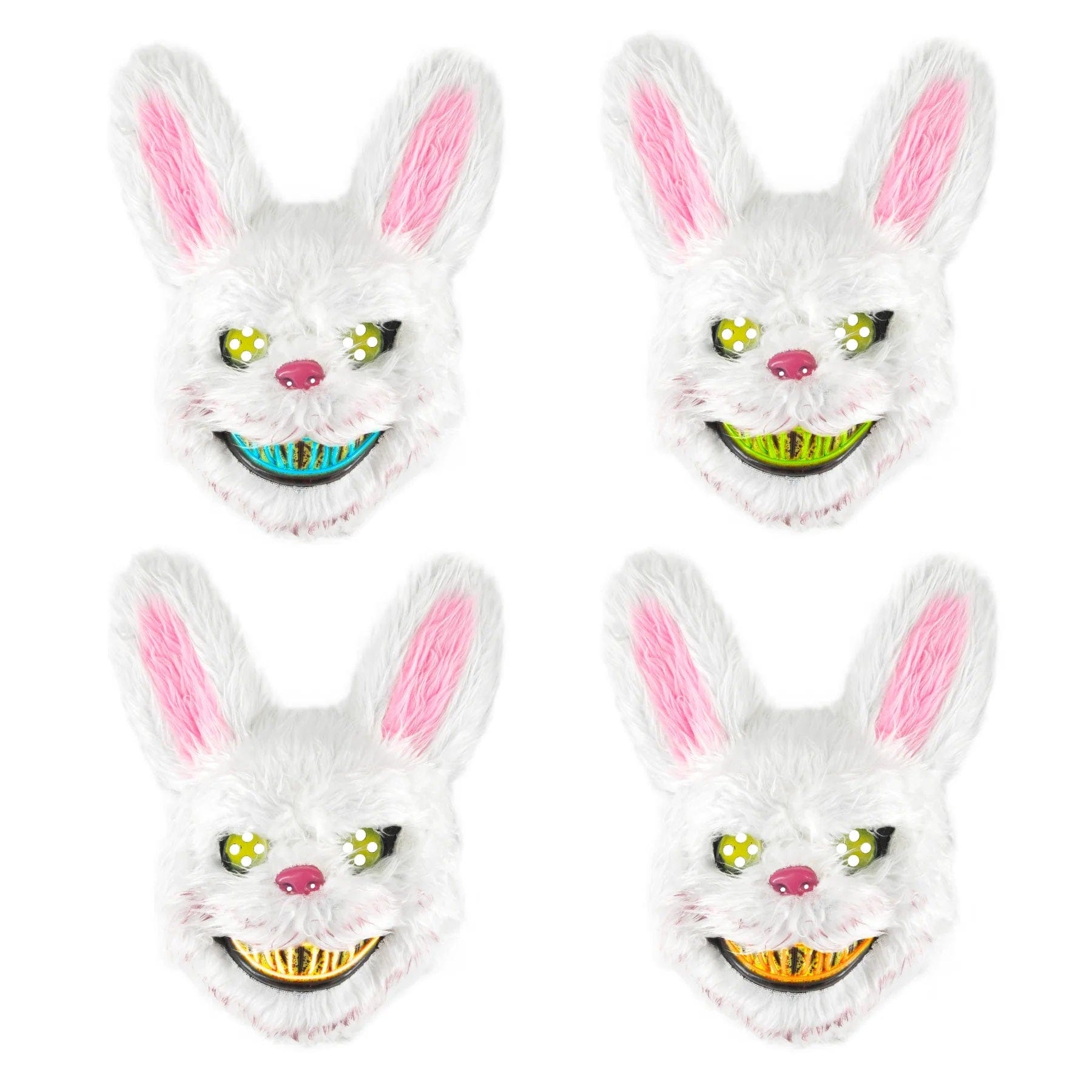 partypal Kita Helovino triušio kaukė su LED