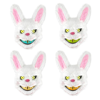 partypal Kita Helovino triušio kaukė su LED