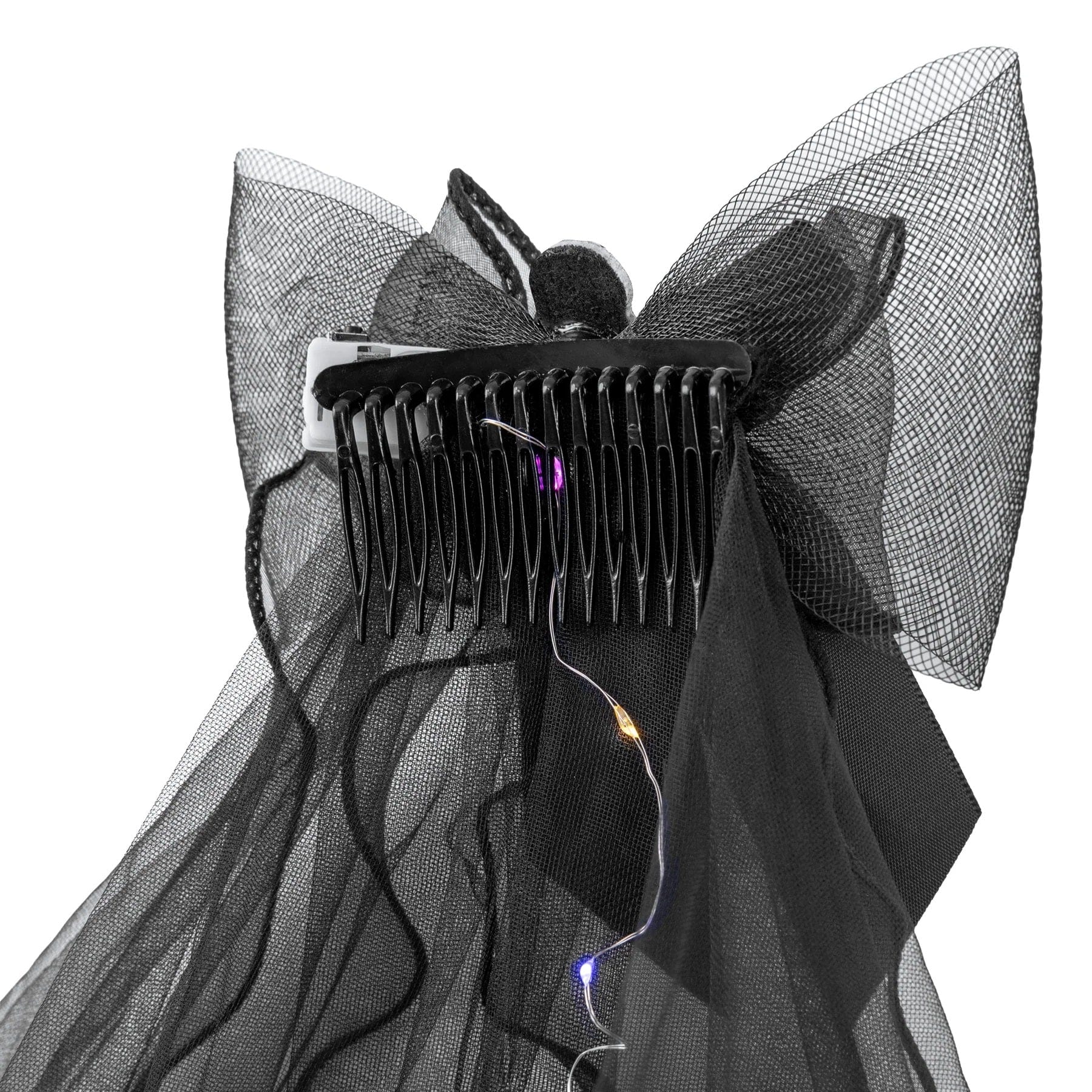 partypal Kita Juodas šydas su kaspinu ir LED