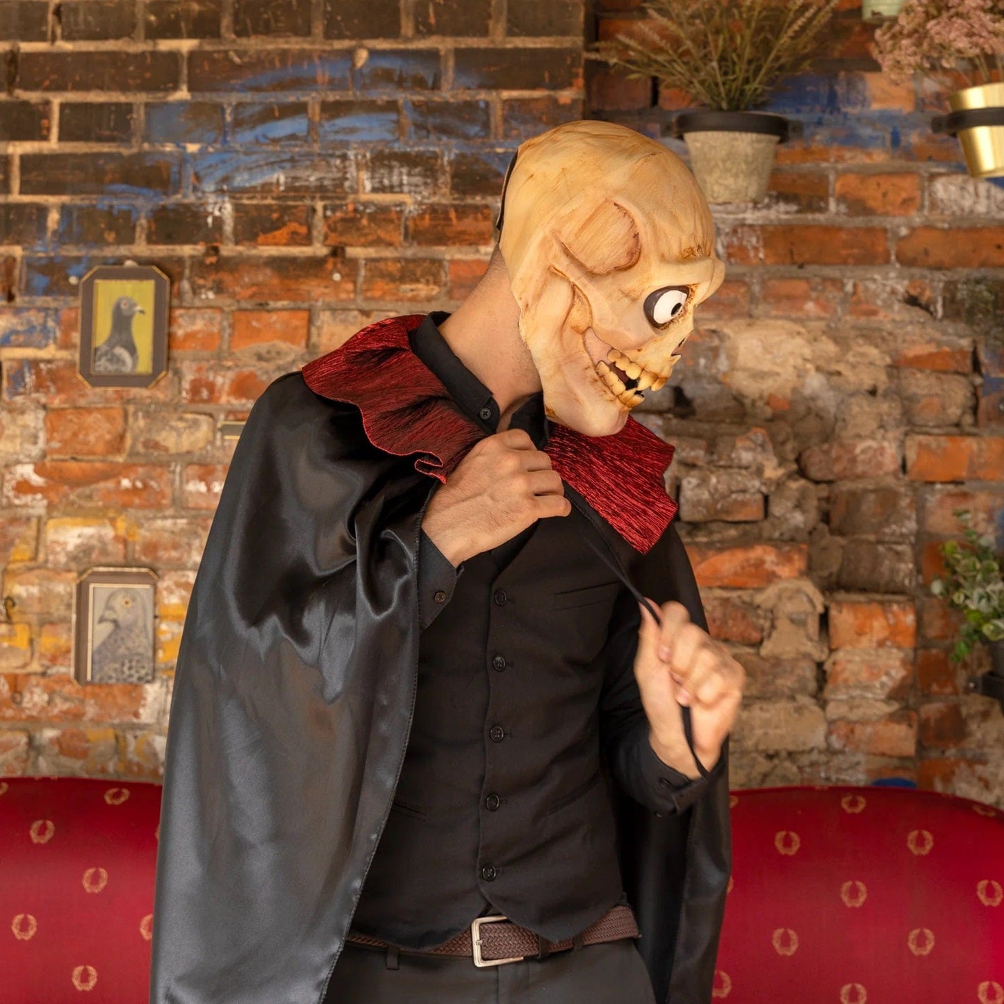 partypal Kita Kaukolės kaukė. 22x28,5 cm