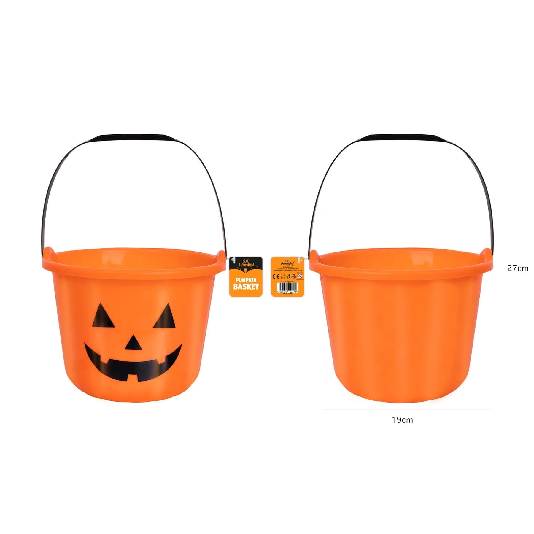 partypal Kita Plastikinis kibirėlis saldumynams