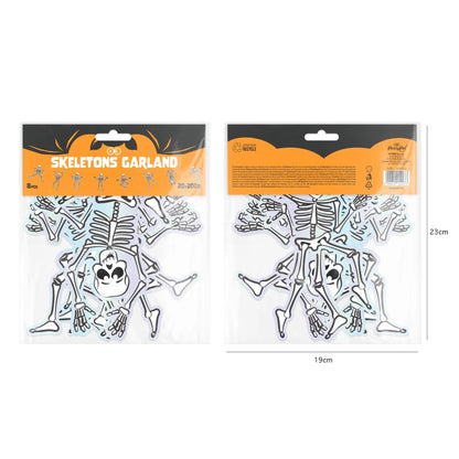 partypal Kita Skeleto girlianda, 200 cm