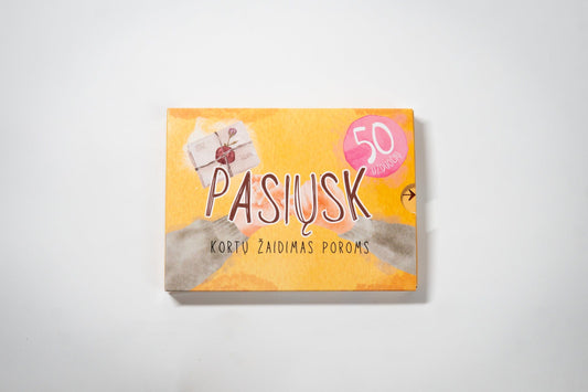 Pasiųsk Stalo žaidimai Kortų žaidimas poroms „Pasiųsk“