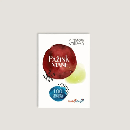 „Pažink mane” pokalbių kortelės šeimai-Stalo žaidimai-Brain Games LT