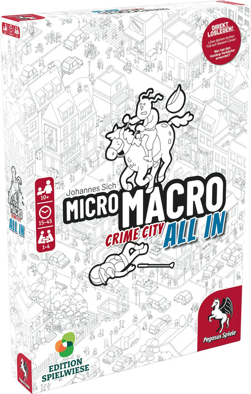 Pegasus Spiele Stalo žaidimai MicroMacro: Crime City 3 – All In