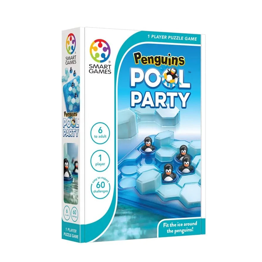 Penguins Pool Party-Loginiai Žaidimai-Brain Games LT