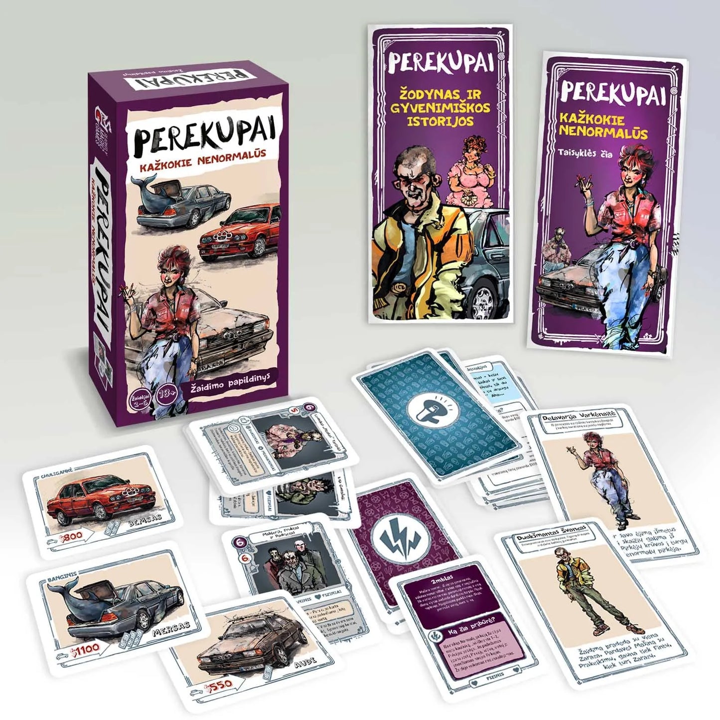 Perekupai: Kažkokie nenormalūs-Stalo žaidimai-Brain Games LT
