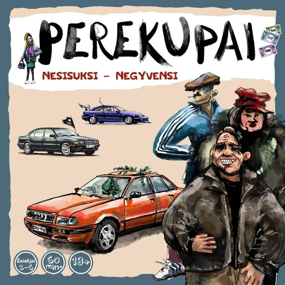 Perekupai-Stalo žaidimai-Brain Games LT