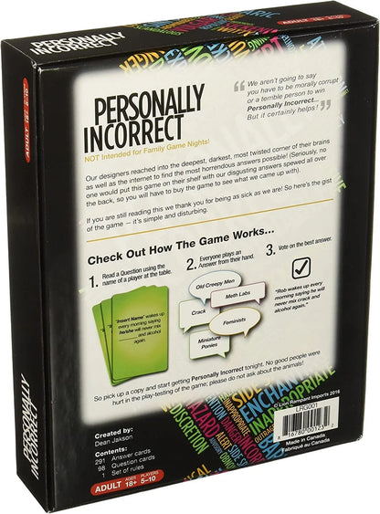 Personally Incorrect-Stalo žaidimai-Brain Games LT