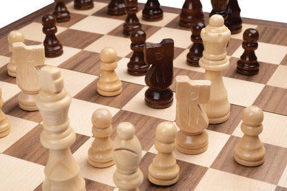 Philos Klasikiniai žaidimai Rinkinys šaškės - šachmatai - nardai 40 mm (Philos 2509)