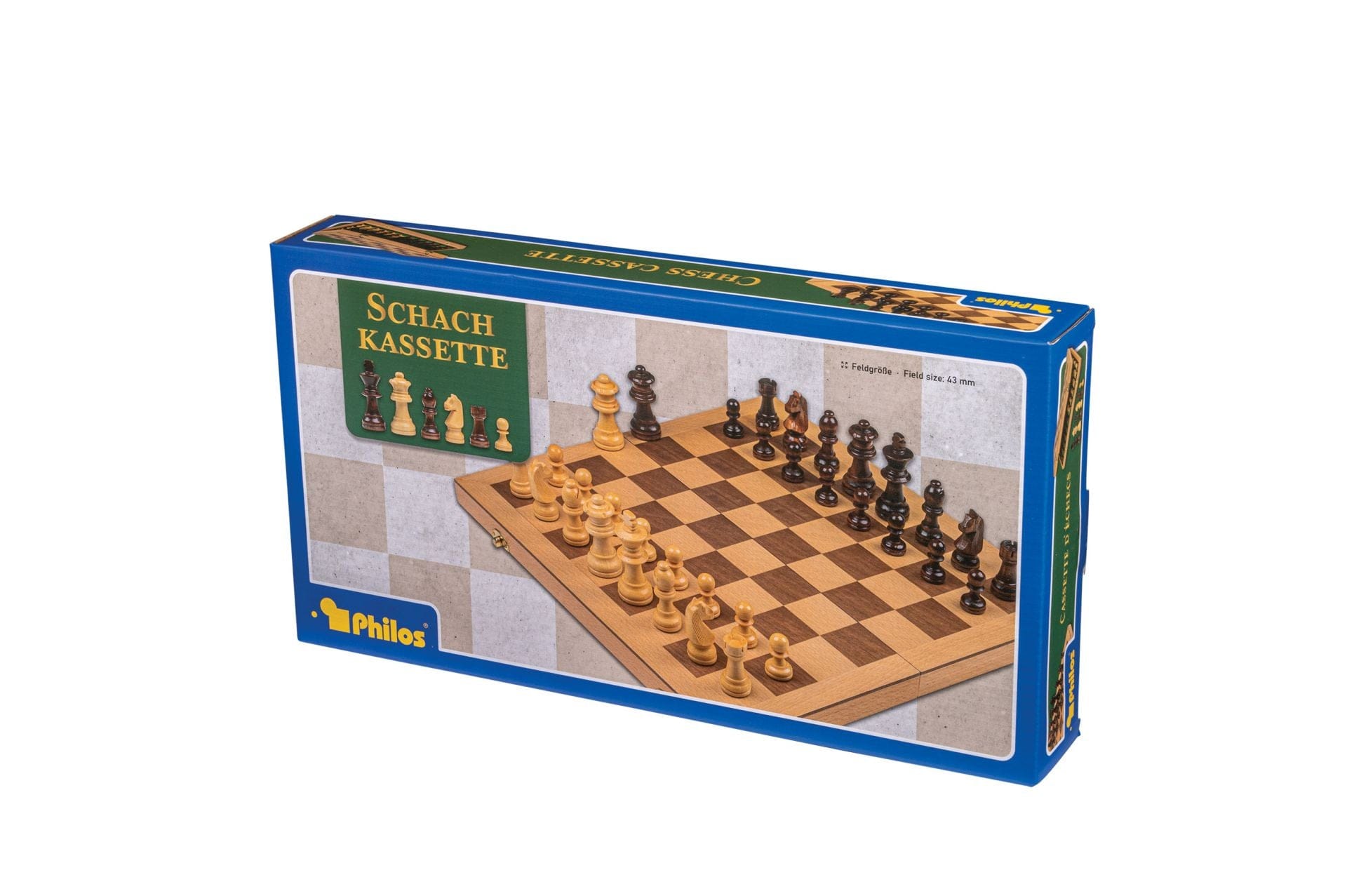Philos Klasikiniai žaidimai Šachmatai, 43 mm