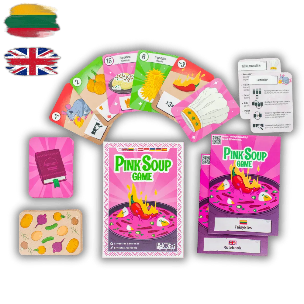 Pink soup game-Stalo žaidimai-Brain Games LT