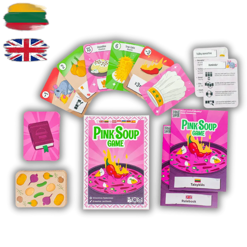 Pink soup game-Stalo žaidimai-Brain Games LT