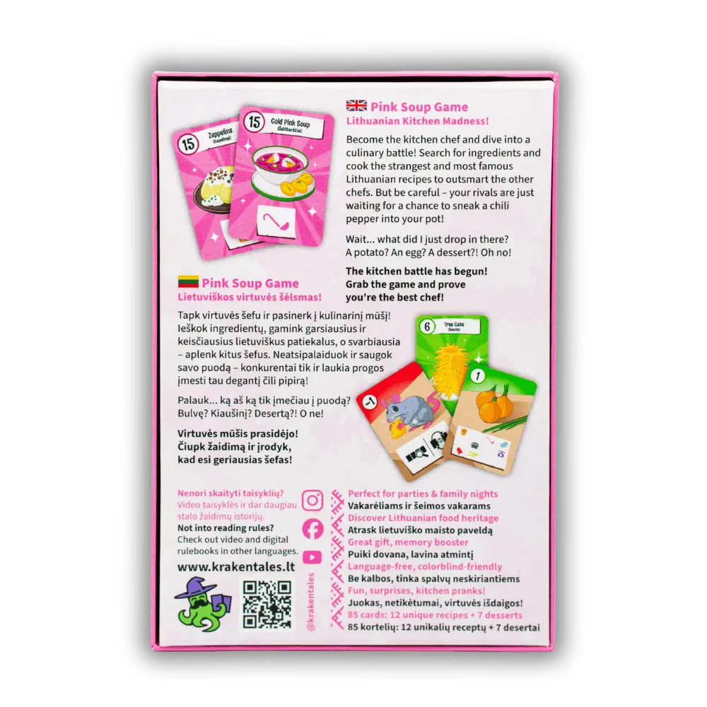 Pink soup game-Stalo žaidimai-Brain Games LT