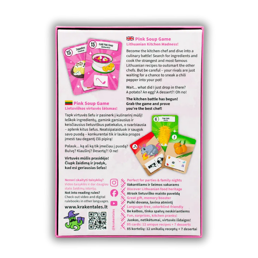 Pink soup game-Stalo žaidimai-Brain Games LT