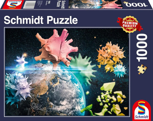 Planet Earth 2020, 1000-Universalios dėlionės-Brain Games LT