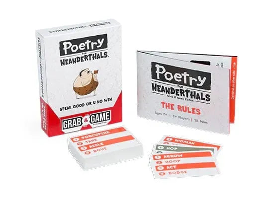 Poetry for Neanderthals: Grab & Game-Stalo žaidimai-Brain Games LT