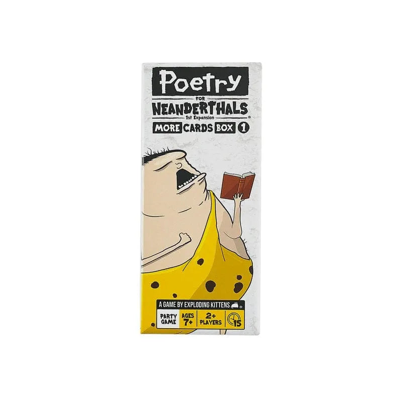 Poetry for Neanderthals More Cards 1-Stalo žaidimai-Brain Games LT
