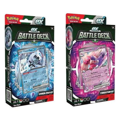 pokemon Stalo žaidimai Pokémon TCG: Chien-Pao ex / Tinkaton ex Battle