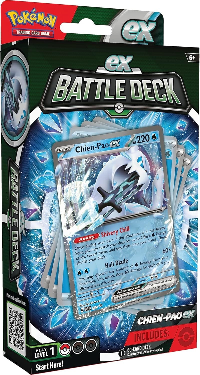 pokemon Stalo žaidimai Pokémon TCG: Chien-Pao ex / Tinkaton ex Battle