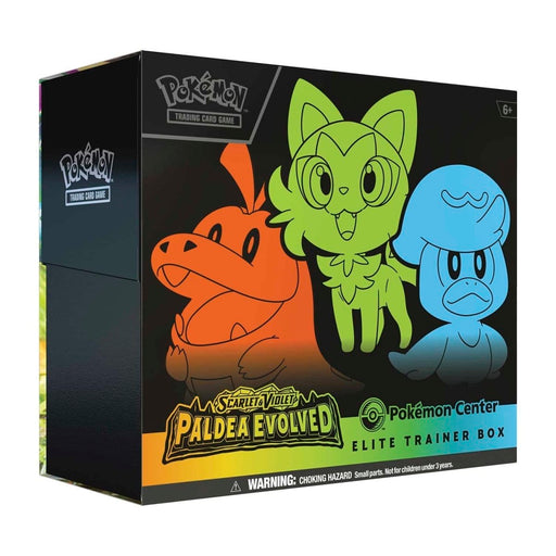 pokemon Stalo žaidimai Pokémon TCG: Scarlet & Violet - Paldea Evolved - Elite Trainer Box