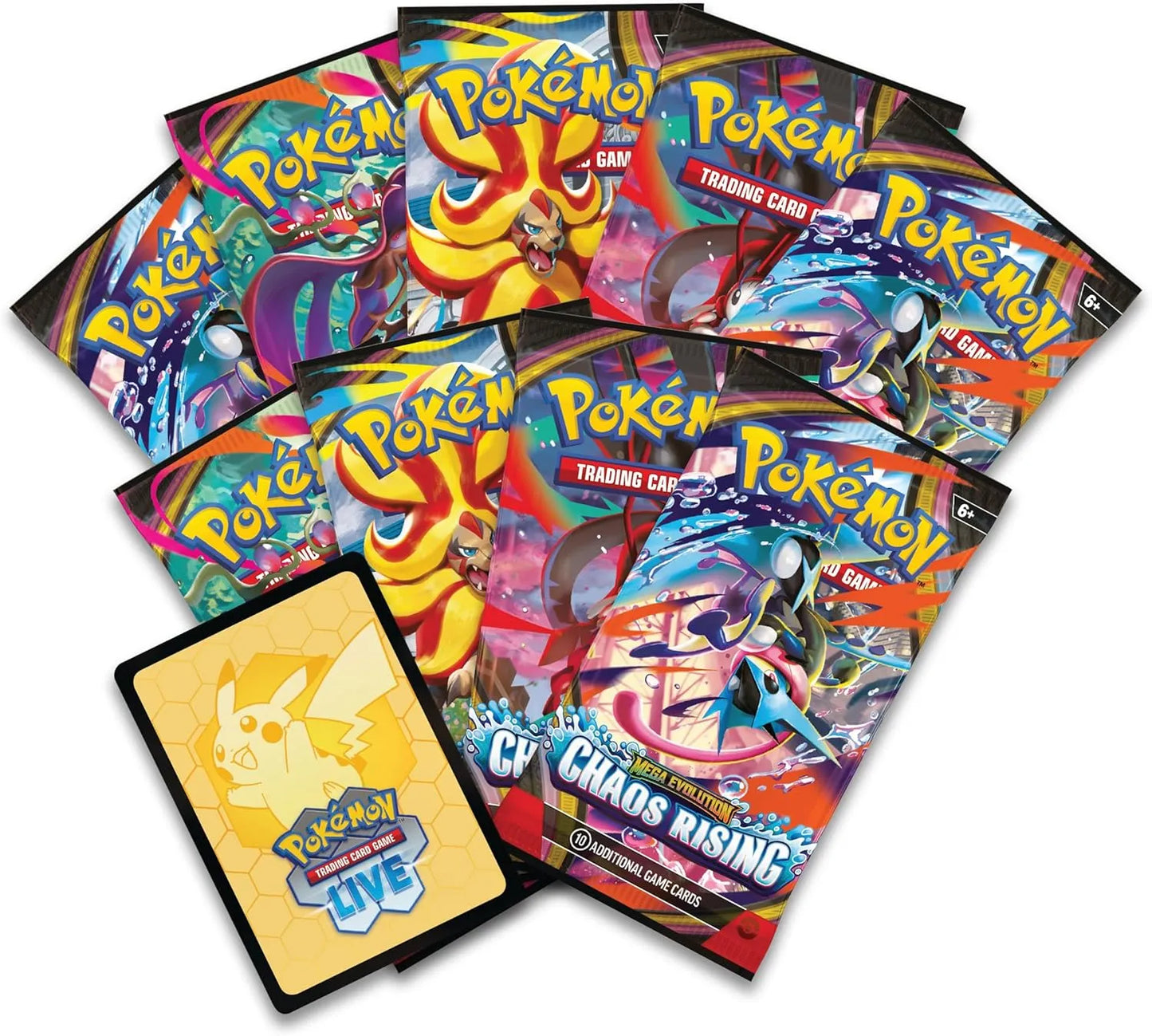 Pokémon TCG: Mega Evolution - ME04: Chaos-Stalo žaidimai-Brain Games LT